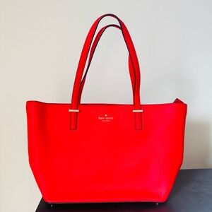 Kate Spade Vibrant Red Tote